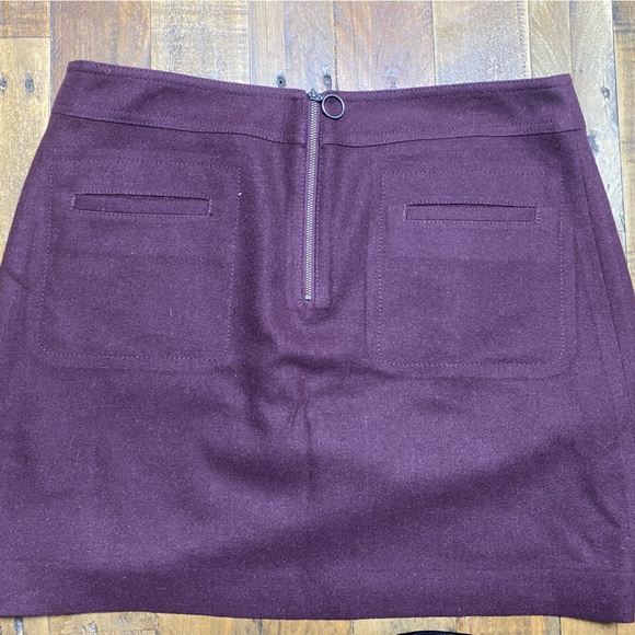 Madewell Wool Skirt - Size 10 - Picture 2 of 3